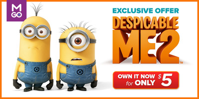 Despicable Me 2 For Just $5: M-GO Changes The Despicably Stressful Holiday Time To The Most Delightful With An Unbeatable Offer.