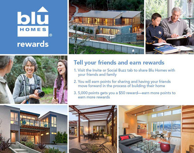 Blu Homes(TM) Introduces its First Customer Rewards Program