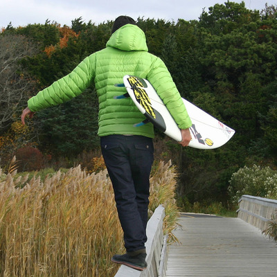 Surfers Ride Nor'Easter Waves to Innovation:  Lined Jeans Re-Invented