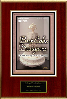 Heritage Wedding Cakes Selected For "Best Cake Designers"