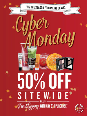 The Body Shop Brings You A Feel Good Cyber Monday