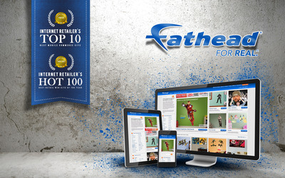 Fathead Selected By Internet Retailer As a Top Online Retailer and Mobile Site