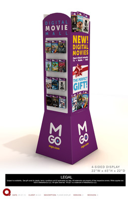 M-GO Delivers Innovative Way to Gift Digital Movies This Holiday Season