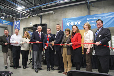 Uponor Expansion Ribbon-cutting Ceremony Brings Political, Community Leaders Together
