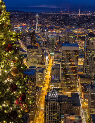 The Holiday Spirit Soars at Sky View Observatory