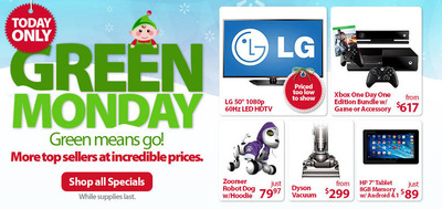 Walmart.com Brings Back Top-Selling Black Friday Weekend Favorites for Green Monday