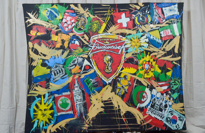Budweiser Commissions One-Of-A-Kind Piece Of Art To Commemorate 2014 FIFA World Cup Brazil™ Final Draw