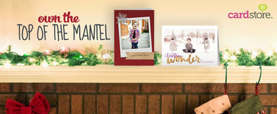 Cardstore Wants Consumers Featured on "Top of the Mantel" This Holiday Season