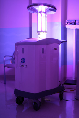 White Plains Hospital Unveils Xenex's Germ-Zapping Robots