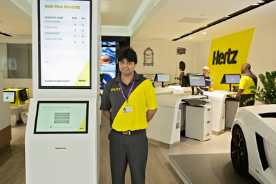 Hertz Launches Trendy New Facilities In London, England