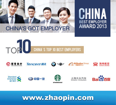 Zhaopin.com CEO Presents Report on China's Job Market at China Best Employer Awards Event
