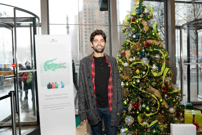 Adrian Grenier Helps Celebrate the Holidays with LACOSTE Fragrances
