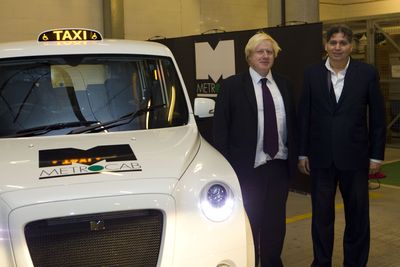 London Mayor Boris Johnson is First to See Zero-Emissions-Capable Next Generation Metrocab World Taxi