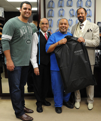 Sports Legend Walt "Clyde" Frazier &amp; ESPN's Anthony Becht Join With Celebrity Tailor Mohan's To Give Suits, Jackets &amp; Overcoats To Local Men In Need