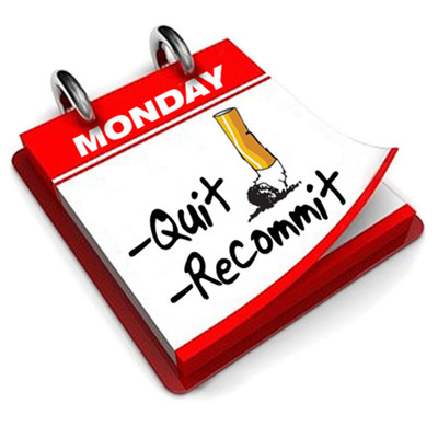 You may quit smoking New Year's, but you'll stay quit with Mondays