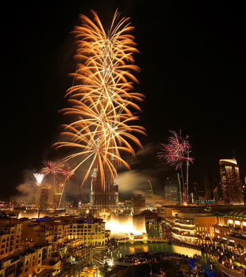 Dubai Captivates the World With Dazzling Firework Display at Burj Khalifa to Mark the New Year