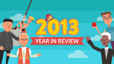 Animated Explainer Video Experts, Previously Featured on Mashable, Set Out to Explain All of 2013 in 3 Minutes