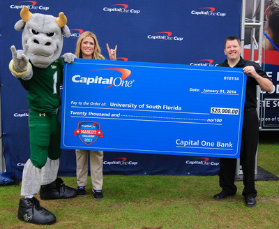 USF's Rocky the Bull Crowned Champion of the 2013 Capital One Mascot Challenge
