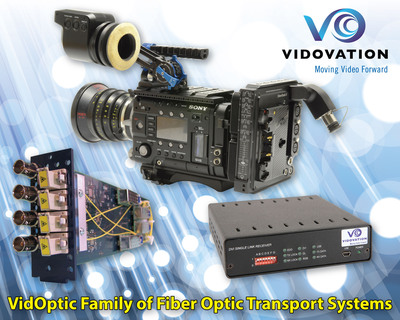 VidOvation Expands VidOptic Fiber Optic Transmission Product Family