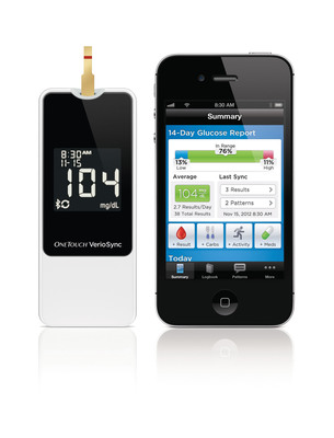 Blood Glucose Meter Sends Results Wirelessly To iPhone®, iPad® or iPod touch®