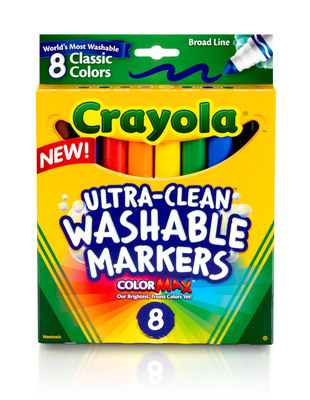 Crayola Introduces Ultra-Clean™ Markers and ColorMax™