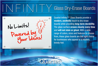 Quartet® Uses Glass to Redefine the Look of Dry-Erase