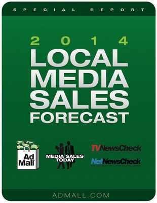 AdMall Announces Results of Local Media Sales Forecast Survey, Finding 9 Out of 10 Media Sales Managers Expect Revenue Growth in 2014