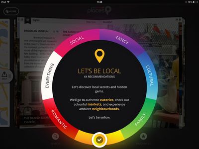 Travel Launch: iPad app momondo places Matches Mood to Destination