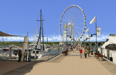 National Harbor's Capital Wheel to Provide Views from 175 Feet Up!