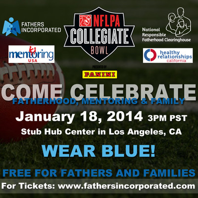 Fatherhood and Mentoring Take the Field at NFL Players Association Collegiate Bowl