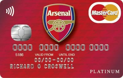 Transfer Window Extended for New Arsenal FC Credit Card Customers