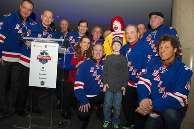 20th Annual "Skate with the Greats" Event Featuring Rangers Legends Raises More Than $1 Million for Ronald McDonald® House New York