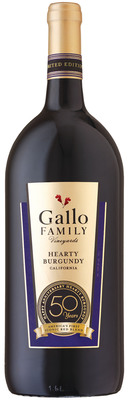 Gallo® Family Vineyards Celebrates 50th Anniversary of its Hearty Burgundy Wine