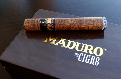 CIGR8 Brand E-cigs Launches Revolutionary Electronic Cigars: The CIGR8 MADURO