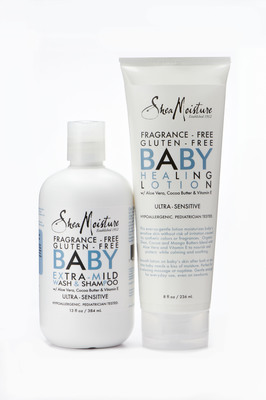 SheaMoisture Introduces Fragrance-Free, Gluten-Free, Ultra-Sensitive Baby Care