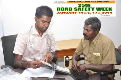 Road Safety Week 2014 Celebrated at Zuari Cement Unit