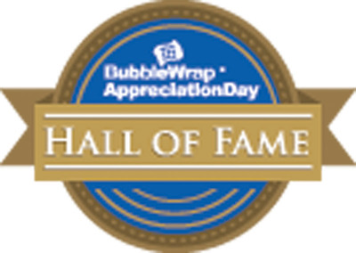 Sealed Air Celebrates Bubble Wrap® Appreciation Day with First-Ever Hall of Fame Induction