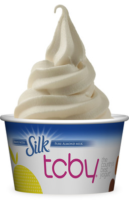 TCBY™ Releases First Ever Full Plant-Based, Dairy-free Vanilla Frozen Yogurt With Silk® Almondmilk Partnership