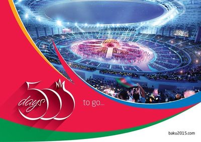 Baku 2015 celebra 500 días de los históricos primeros juegos europeos