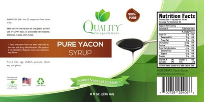 Yacon Syrup Recipe Book Contest with Multiple Winners Announced by Quality Encapsulations