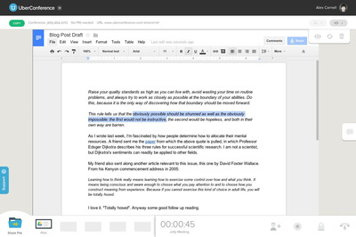 UberConference Integrates Google Drive for Collaborative File Sharing and Editing