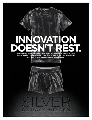Wearable Tech: Mack Weldon Introduces The Latest Innovation In Men's Basics With X-STATIC XT2® Silver Technology