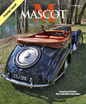 Mascot Magazine Brings the Concours d'Elegance in Print, Featuring World's Most Collectible Automobiles.