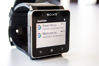 reqallable Launches For Sony Smartwatch - Act On Email And Text Messages Straight From The Watch
