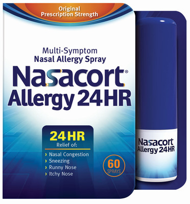 Sanofi's Consumer Healthcare Division Chattem Announces Nasacort® Allergy 24HR Nasal Spray Now Available Without a Prescription in the U.S.