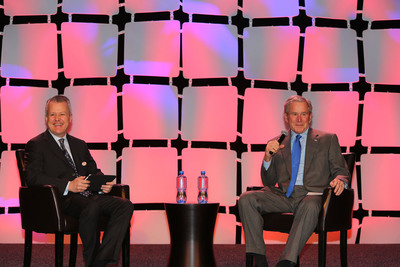President George W. Bush Inspires Packed House at ASI Dallas Show