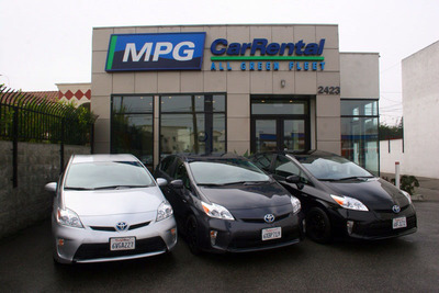 MPG Car Rental - Protect The Environment By Renting From The Only "All Green Fleet" in Los Angeles