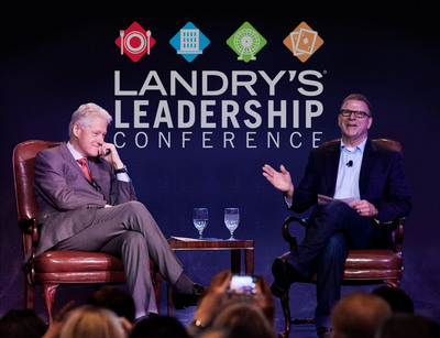 President Bill Clinton Delivers The Keynote Address At Landry's, Inc. Annual Leadership Conference