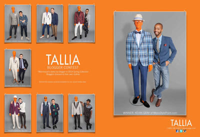 TALLIA ORANGE features fashion bloggers in their Spring 2014 Campaign