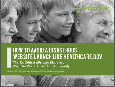PointClick Technologies Uses Healthcare.gov As a Model For How Not To Launch a Website